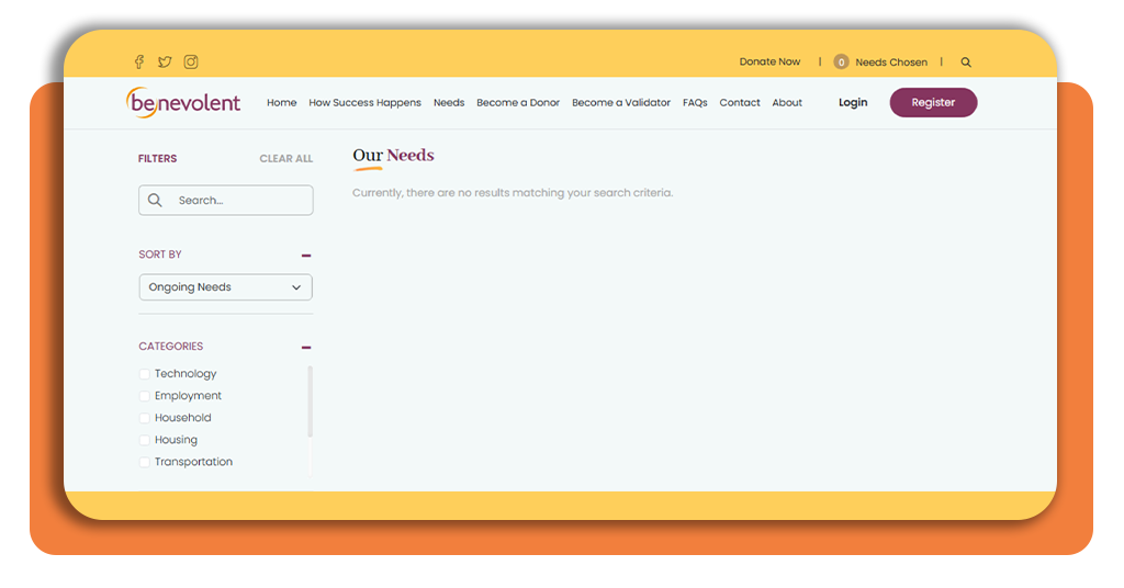 Step 1 - identify your immediate financial need