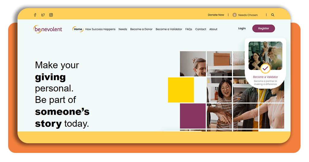 Step 2 - contact a partner organization for financial support
