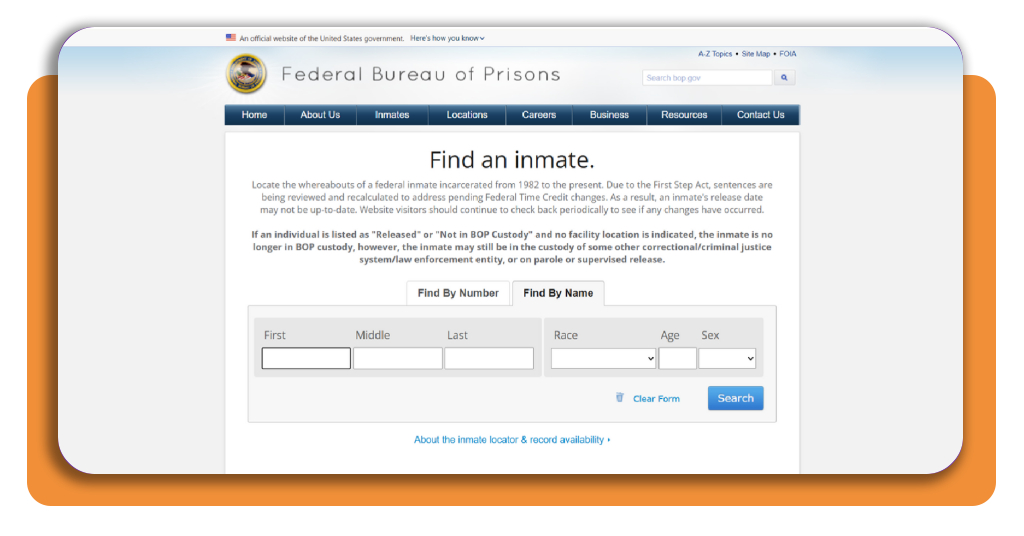 How to look up federal, state, or local prison records online 1 IMG 6528 01