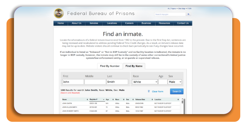 How to look up federal, state, or local prison records online 3 IMG 6528 03