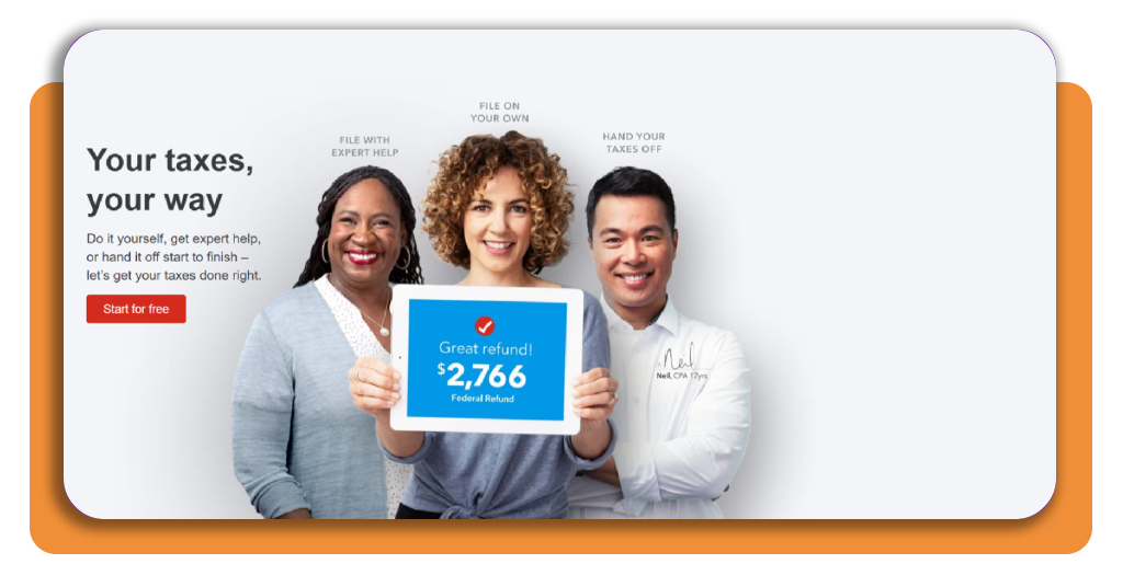 How to get your tax refund and protect your status without a CPA 2 TurboTax app download screen on mobile device