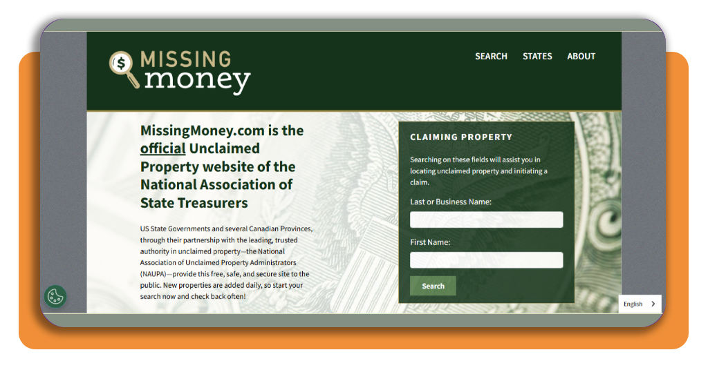 Lost assets search: see if you're an heir to unclaimed funds 1 Step 1 - gather candidate details and alternate names for lost assets search