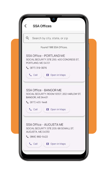 Social Security disability (SSDI) eligibility checker: test now 6 SSDI app eligibility score summary and SSA office locator