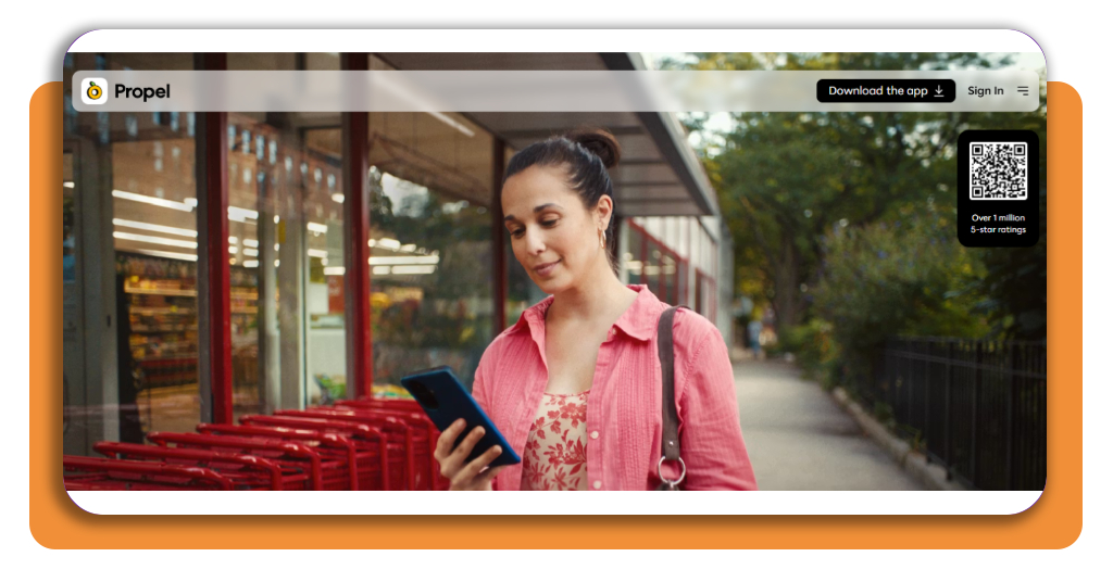 Laid off in cash? You might qualify for unemployment benefits 3 Propel app sign in screen on mobile device