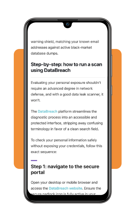 Identity protection app: stay safe from online data leaks 4 Credit Karma security scan results screen showing data breach status for email and SSN