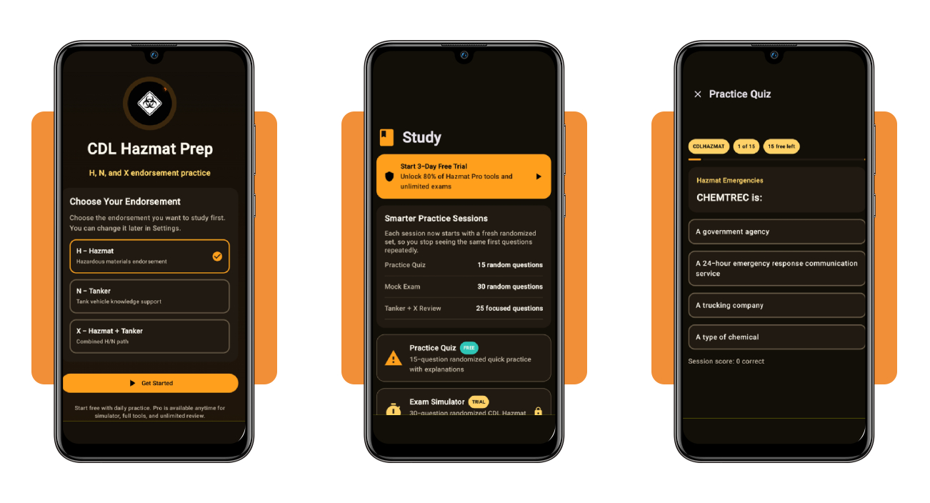 Double your trucking pay: start this free Hazmat test now 3 IMG 8629 02