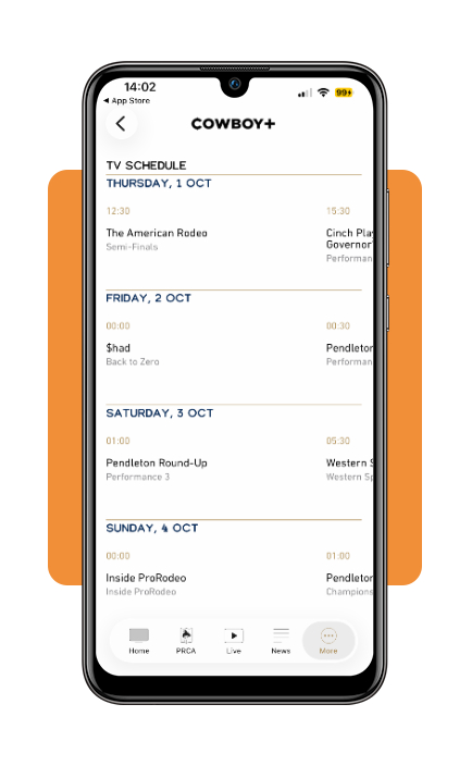 Rodeo streaming and scoreboard app: live coverage of events 4 IMG 8745 03