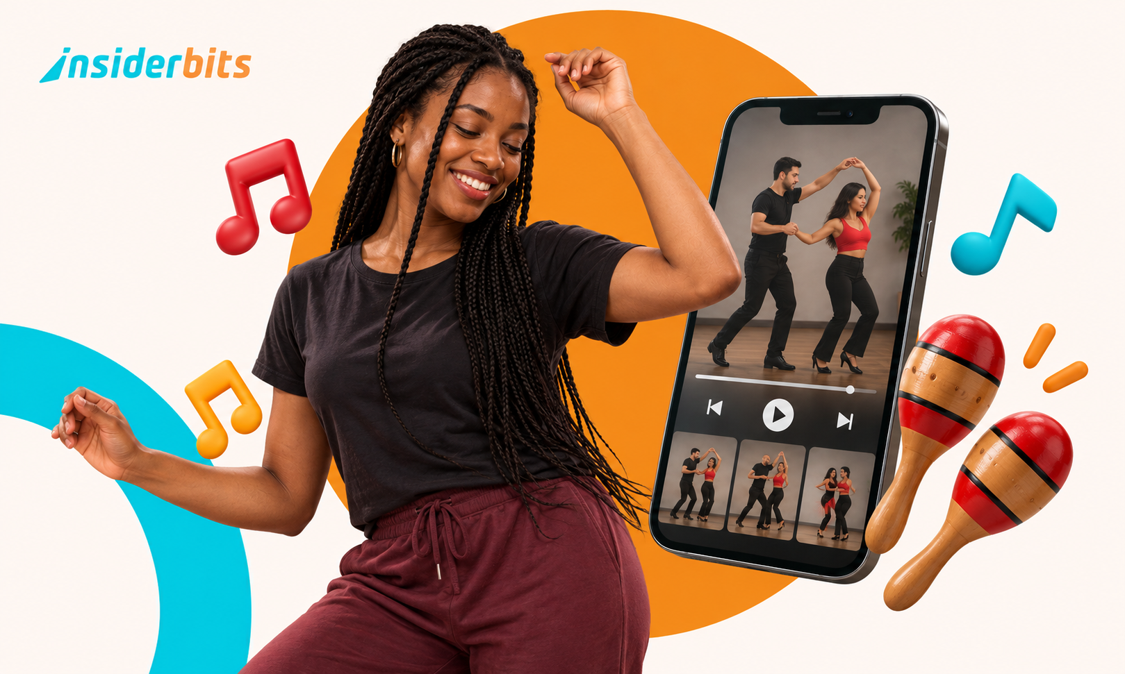 App for learning Latin dance steps: 100% free video lessons