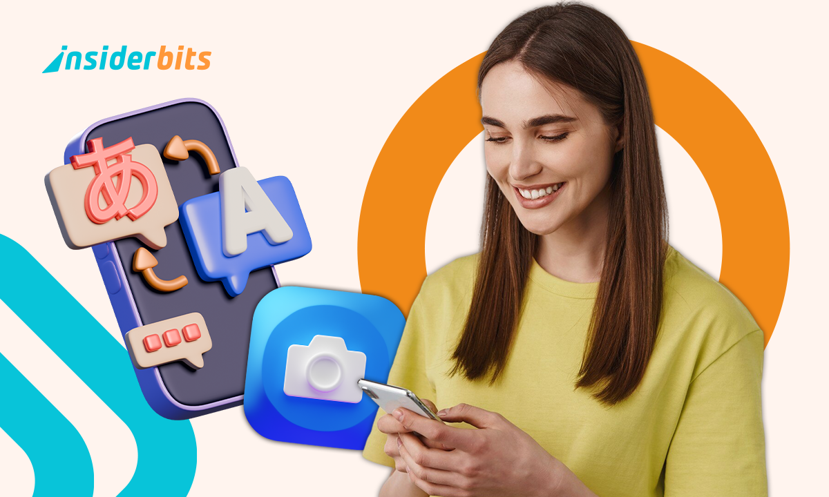 Camera translation app: menu and sign reader for use abroad