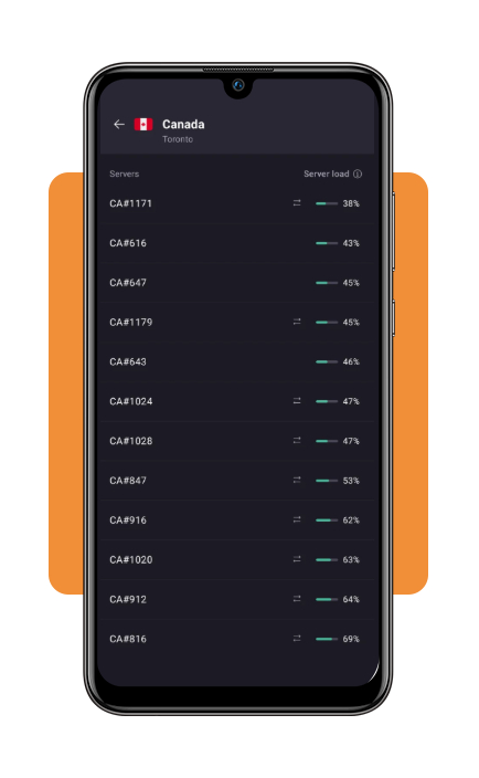 Secure VPN: browse privately and stay safe on any Wi-Fi network 4 Proton VPN protocol selection screen showing Smart Protocol option